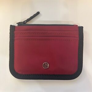 Lululemon True Identity Card Case - Dark Red